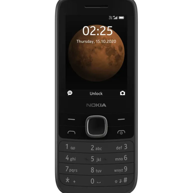 Teléfono Móvil Nokia 225 2.4" 64MB 128MB 4G Negro