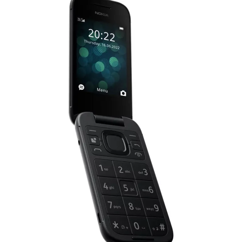 Teléfono Móvil Nokia 2660 Flip 2.8" 48MB 128MB 4G Negro