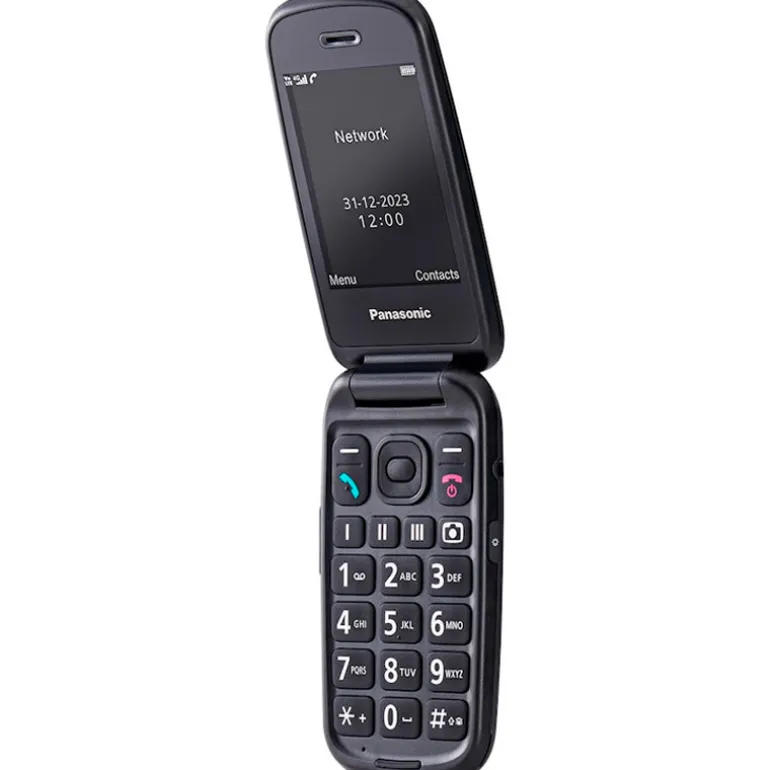 Teléfono Móvil Panasonic KX-TU550 Para Personas Mayores Negro