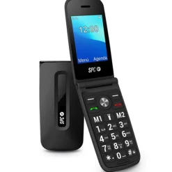 Teléfono Móvil SPC Titan Con Tapa Para Personas Mayores Negro