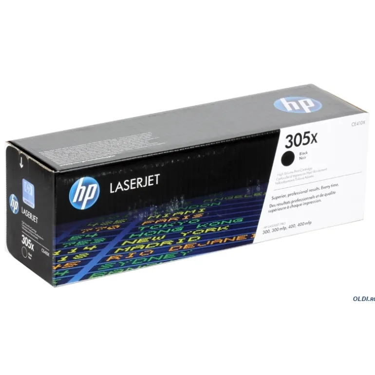 Tóner Cartucho HP CE410X Nº 305XL Negro
