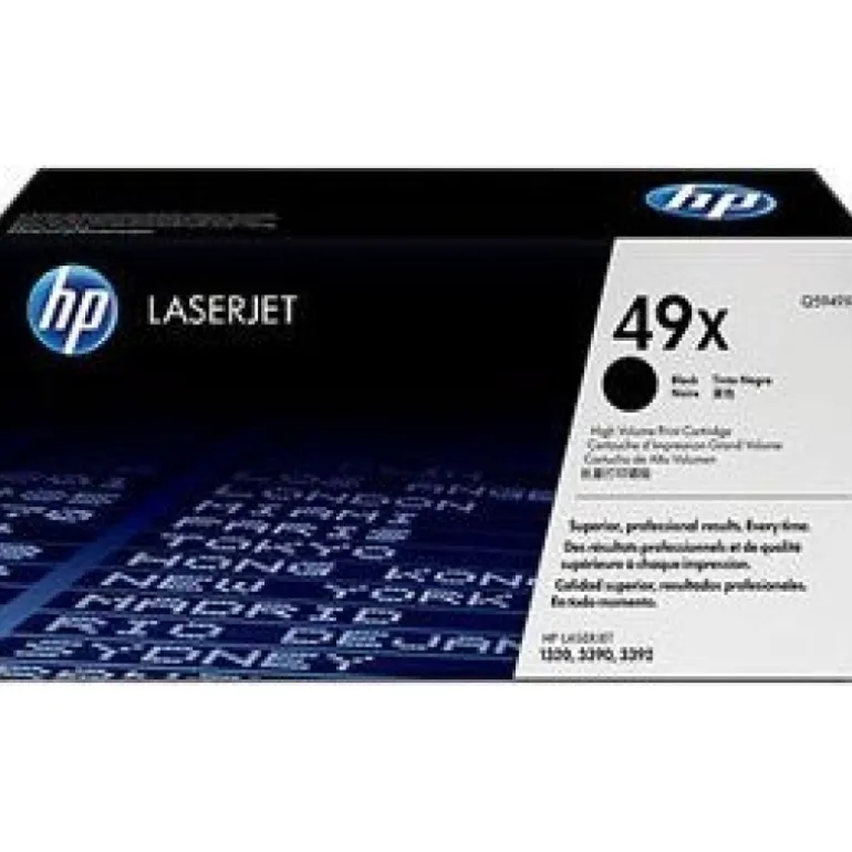 Tóner HP Q5949X Nº 49X Negro