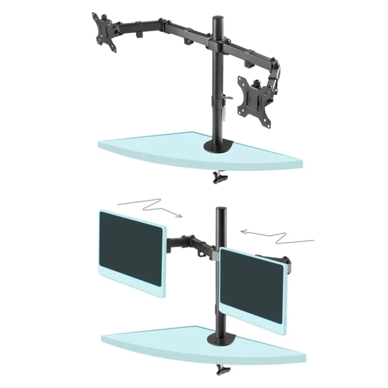 Tooq DB1232TN-B 2 Pantallas13"- 32" - Soporte Monitor