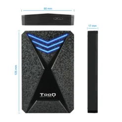 Tooq TQE-2550BL Gaming LED 2.5