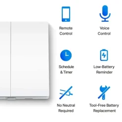 TP-Link Tapo S220 Interruptor Pared Inteligente WIFI
