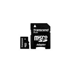 Transcend 2Gb + Adaptador SD Clase 2 - Tarjeta MicroSD