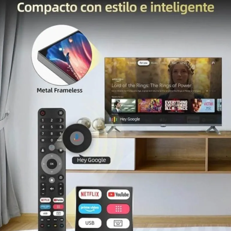 TV/Televisión ChiQ L32M8TG 32" LED FHD HDR10