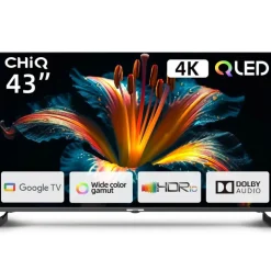 TV/Televisión ChiQ U43QM8V 43" QLED UHD 4K HDMI 2.1 HDR