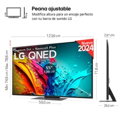 TV/Televisión LG QNED AI 55QNED87T6B 55