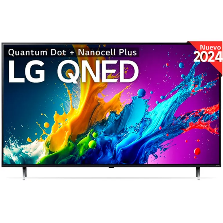 TV/Televisión LG QNED 55QNED80T6A 55" Smart TV QNED UHD 4K 60Hz HDMI 2.1 HDR