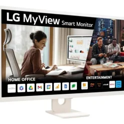 TV/Televisión LG Smart MyView 32SR50F-W 32" FHD IPS 60Hz 5ms HDR10 Blanco