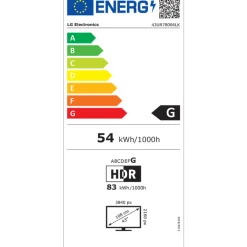 TV/Televisión LG 43UR78006LK 43" LED 4K HDMI 2.1 HDR10