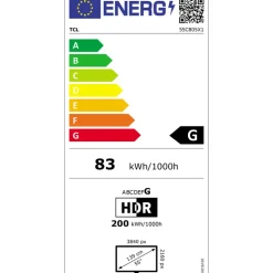 TV/Televisión TCL 55C805 55" QLED UHD 144Hz HDMI 2.1 HDR10+