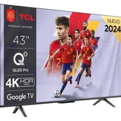 TV/Televisión TCL 43C655 43" QLED UHD 4K 120Hz HDMI 2.1 HDR10+