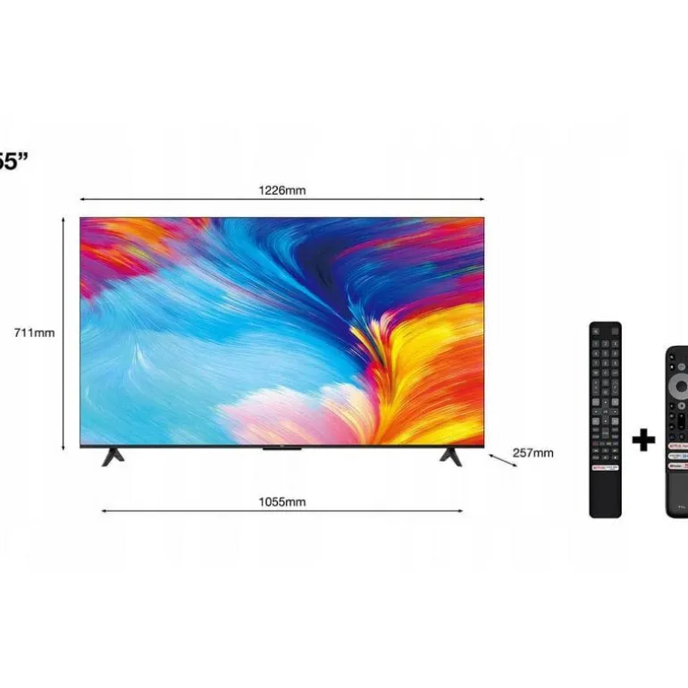 TV/Televisión TCL 55P631 55" Smart TV LED UltraHD 4K HDR10