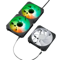 Ventilador Abysm Arclight 2.0 ARGB 120mm Triple Pack Negro