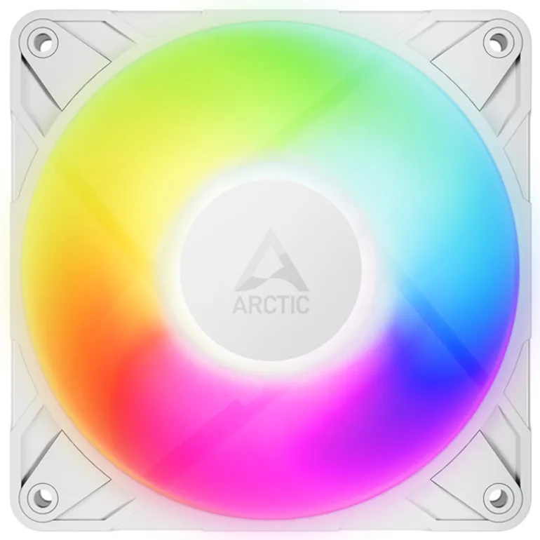 Ventilador Arctic P12 Pro ARGB 120mm Triple Pack Blanco