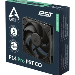 Ventilador Arctic P14 Pro PST CO 140mm Negro