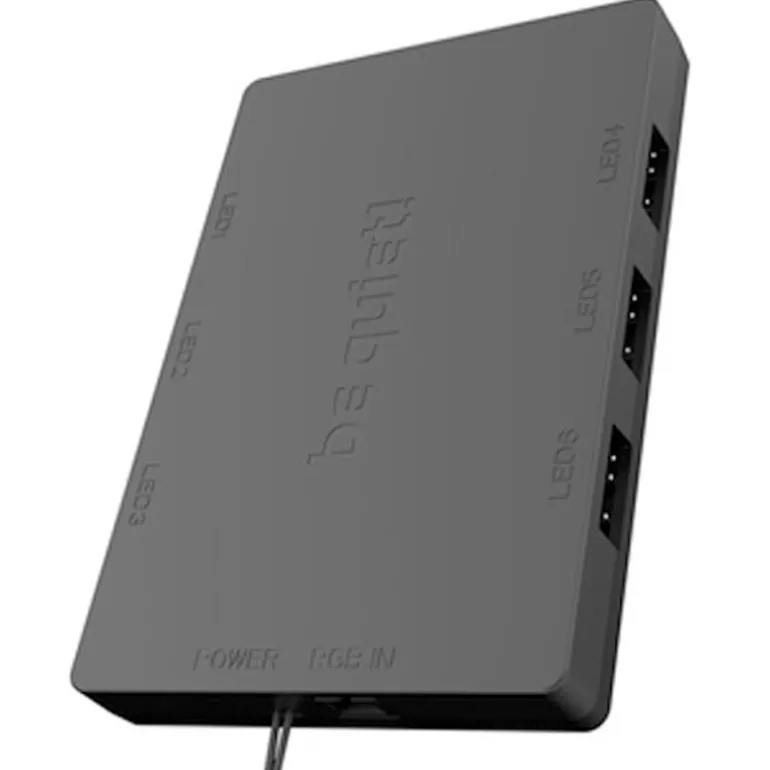 Ventilador be quiet! Light Wings ARGB 120mm Triple Pack Negro