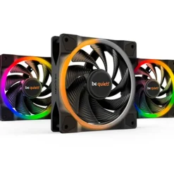 Ventilador be quiet! Light Wings ARGB 120mm Triple Pack HS Negro