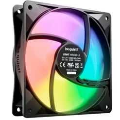 Ventilador be quiet! Light Wings LX ARGB 120mm Triple Pack Negro