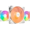 Ventilador be quiet! Light Wings LX ARGB 120mm Triple Pack HS Blanco