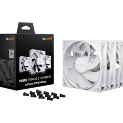 Ventilador be quiet! Pure Wings 3 120mm Reverse Triple Pack Blanco