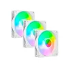 Ventilador Cooler Master SickleFlow 120 ARGB White Edition (Triple Pack)