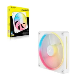 Ventilador Corsair iCUE LINK LX140-R Reverse RGB PWM 140mm Blanco