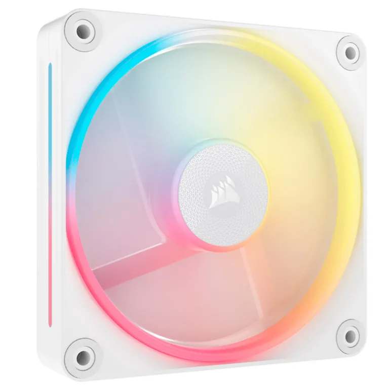 Ventilador Corsair iCUE LINK LX120-R Reverse RGB PWM 120mm Blanco
