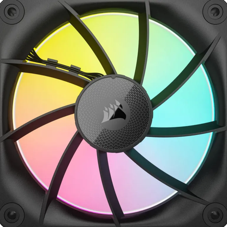 Ventilador Corsair iCUE LINK LX140 RGB 140mm PWM Dual Pack Negro