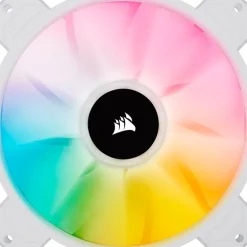 Ventilador Corsair iCUE SP120 White RGB ELITE LED AirGuide Lighting Node CORE (Triple Pack) 120mm