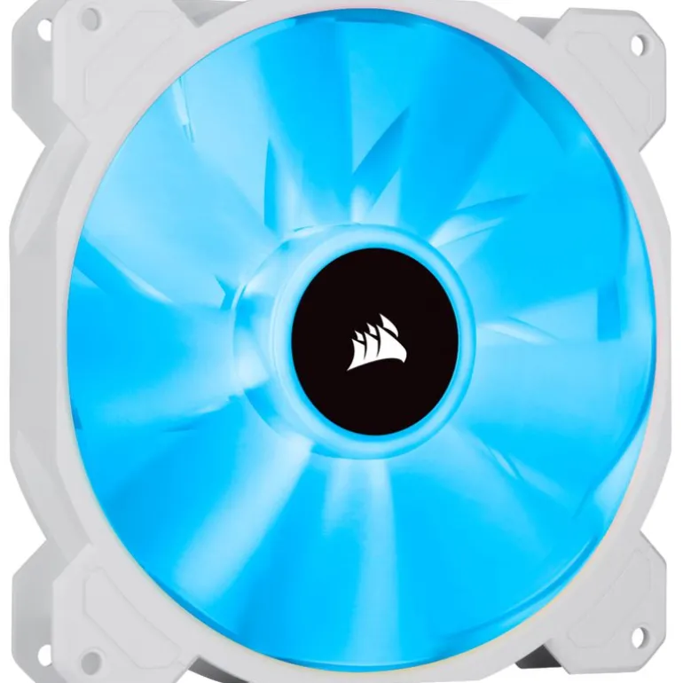 Ventilador Corsair iCUE SP120 White RGB ELITE LED AirGuide Lighting Node CORE (Triple Pack) 120mm
