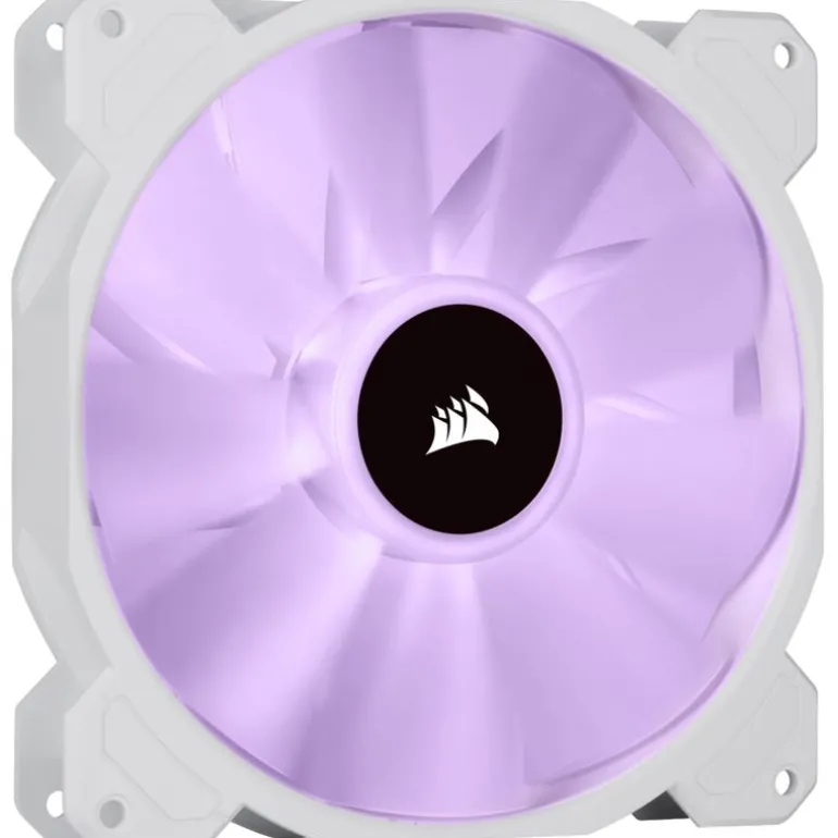 Ventilador Corsair iCUE SP120 White RGB ELITE LED AirGuide Lighting Node CORE (Triple Pack) 120mm