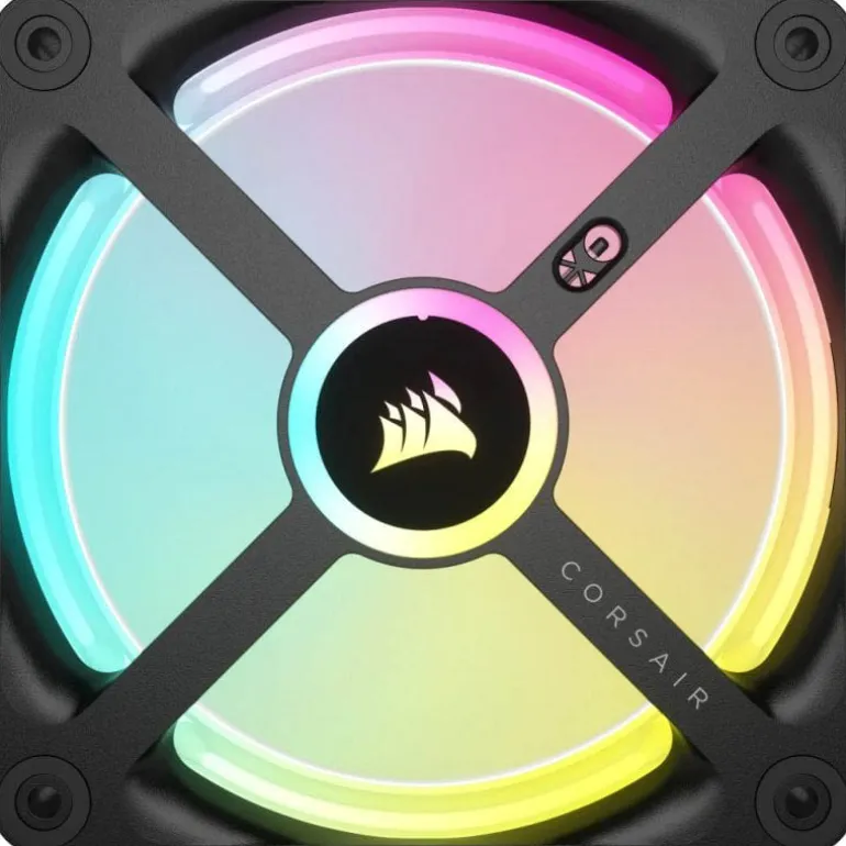 Ventilador Corsair QX140 RGB 140mm Negro