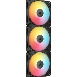 Ventilador Corsair RS120-R ARGB Reverse 120mm Triple Pack Negro
