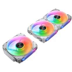 Ventilador Cougar Apolar 120 ARGB Triple Pack Blanco Modular