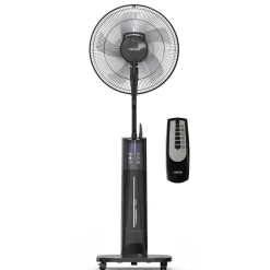 Ventilador de Pie Haeger Humidificador Black Mist II Negro