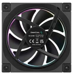 Ventilador DeepCool FL12 ARGB 120mm Triple Pack Negro