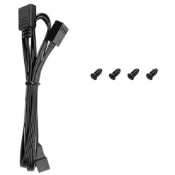 Ventilador DeepCool FL12R ARGB 120mm Negro