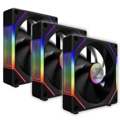 Ventilador Gamdias Aeolus P2-1203 Triple Pack