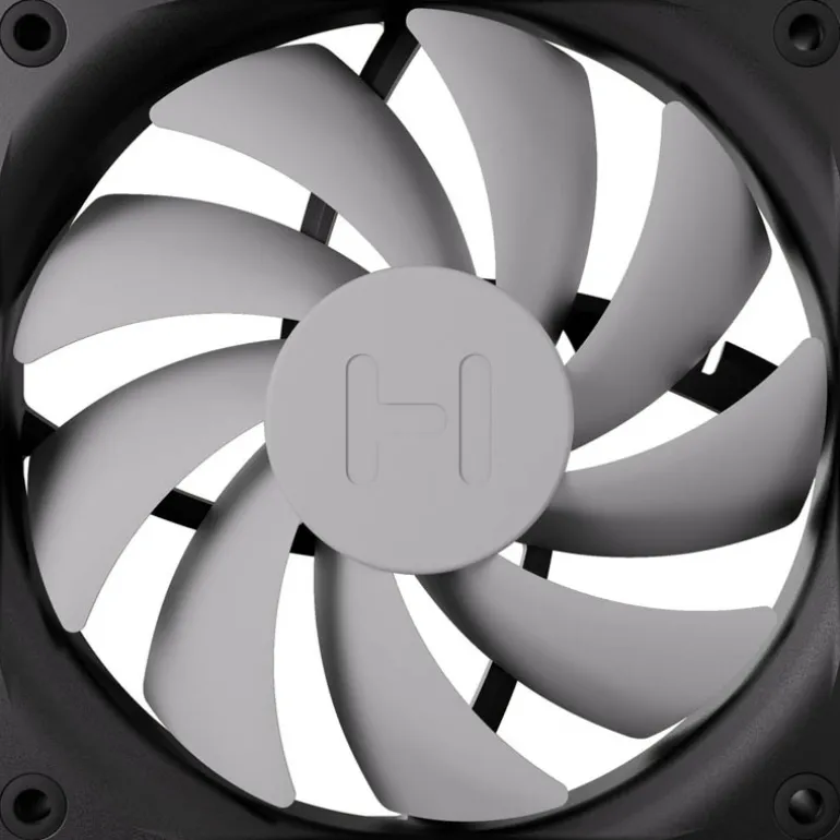 Ventilador Hyte Flow FA12 120mm Triple Pack Negro Gris