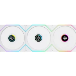 Ventilador Lian Li Uni Fan TL120 Wireless LCD ARGB 120mm Triple Pack Blanco