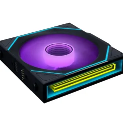 Ventilador Lian Li Uni Fan SL-INF Wireless ARGB Reverse Blade 120mm Negro