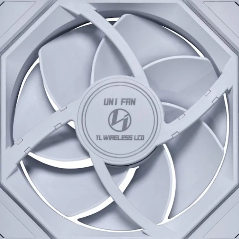 Ventilador Lian Li Uni Fan TL140 Wireless LCD ARGB Reverse 140mm Blanco