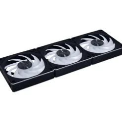 Ventilador Lian Li Uni Fan CL120 Wireless ARGB Reverse Triple Pack Negro