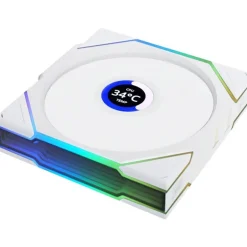 Ventilador Lian Li Uni Fan TL120 Wireless LCD ARGB 120mm Blanco