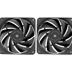 Ventilador Mars Gaming MF-NCLX2 120mm Doble Pack Negro