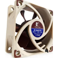 Ventilador Noctua NF-A6X25 5V 60mm Marrón