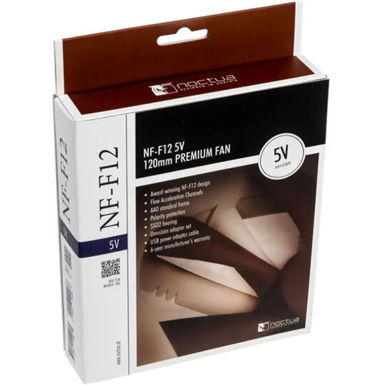 Ventilador Noctua NF-F12 5V 120mm